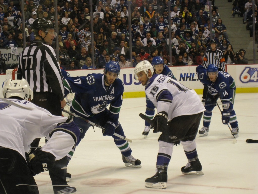 The Vancouver Canucks, Rogers Arena, Vancouver, BC, April 2010